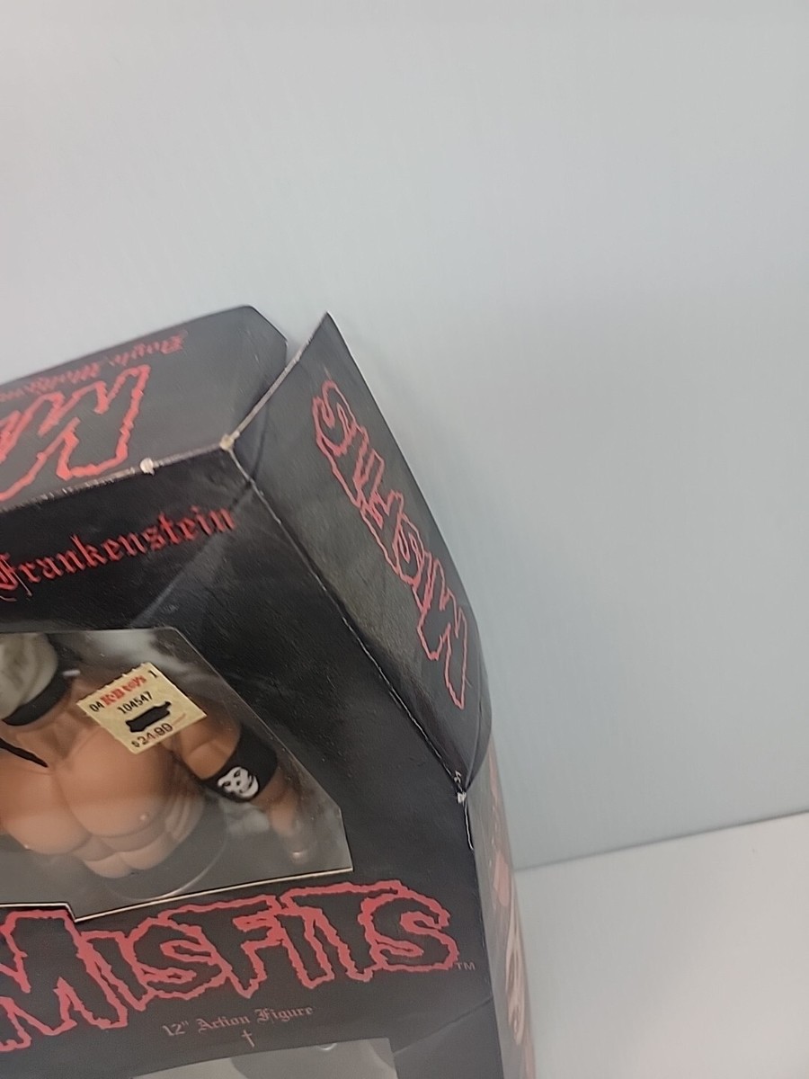 1999 Misfits Jerry Only 12” Figure Damaged Coffin Box. Exact As