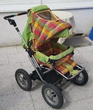 Kinderwagen Teutonia Grün Bunt