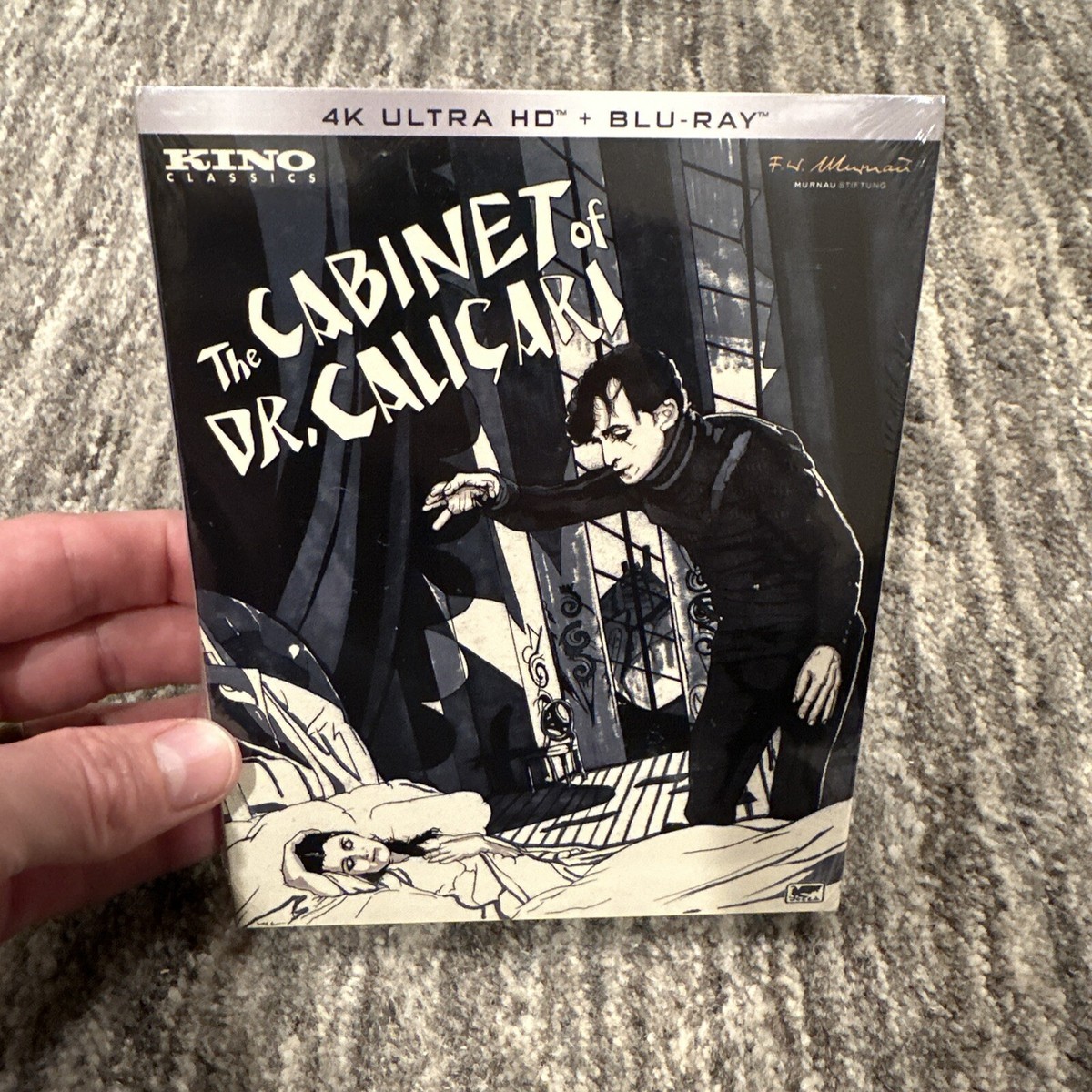 THE CABINET OF DR. CALIGARI 4K UHD / BLU-RAY 2-DISCS + SLIPCOVER