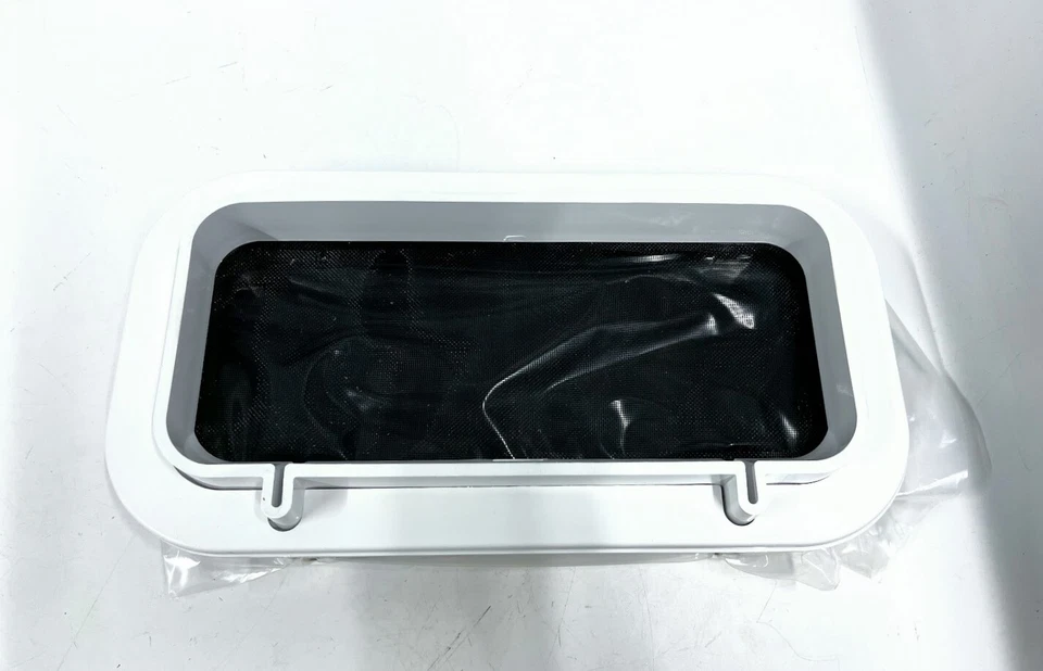 -NUEVO- Beckson PO512DWS-10, puerto de drenaje, 5x12x1, marco blanco, lente ahumada Foto 3 de 4