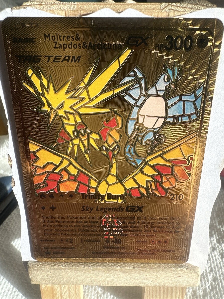 トリデプスGX 300HP TAG TEAM Moltres & Zapdos & Articuno Tag Team GX Fan Art NM | eBay