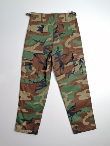 Vintage 90's Y2K Cargo Camo Military Pants Army Trousers Camouflage Teens - 152 - Picture 3 of 6