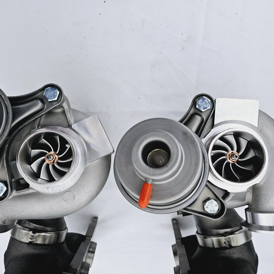 Upgrade 750HP Twin Turbos TD04 17T For BMW N54 535i 135i Z4 X6 740 E60 E89 F71 - Image 4 of 4