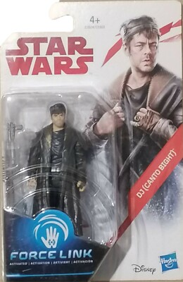 Hasbro Star Wars Episode 8 Link Force Figur DJ (Canto Bight) 9 cm NEU