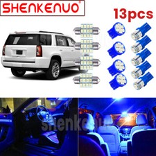 13x Ice Blue Led Interior Lights Package Kit For 2001 - 2004 2005 2006 Gmc Yukon