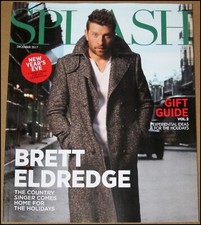 December 2017 Splash Magazine Country Singer Brett Eldredge Chicago