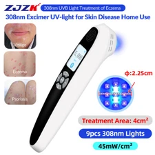 9 Diodes 308nm Excimer UVB Light Phototherapy Device For Skin Diseases 45mW/cm²
