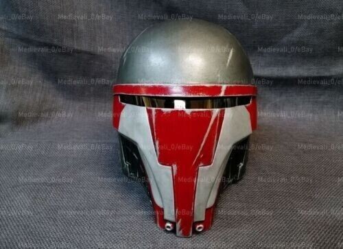 Weihnachten 18G Stahl Mittelalterlich Revan Helme Rolle Spielt Star Wars Neu - Bild 7 von 12