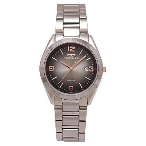 Caja de acero inoxidable Banda de tungsteno Relojes de pulsera