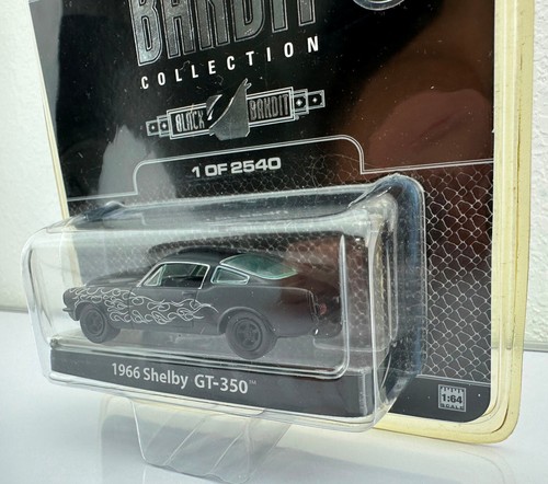 Greenlight Black Bandit Mustang Edition 1:64 Scale "1966 Shelby GT-350" - Picture 4 of 5
