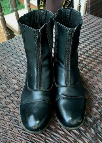 Saxon Ladies Equileather Paddock Boots 