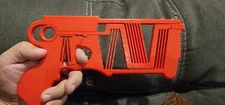 Mark Rober One Piece BLASTER 3D printed With 16 Rounds Solid piece no parts