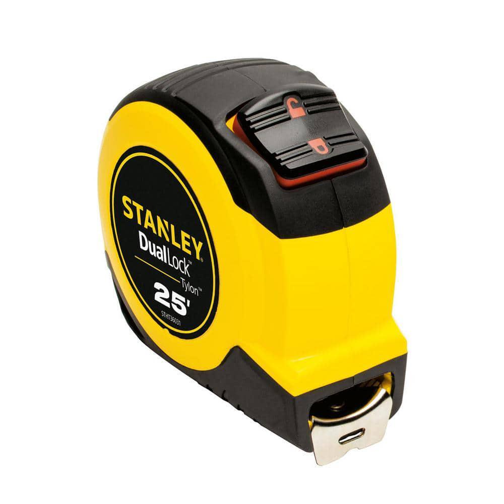 25 Ft. Tape Measure Dual Lock with Belt Clip eBay
