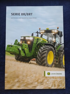John Deere 8R 8RT Prospekt 2018