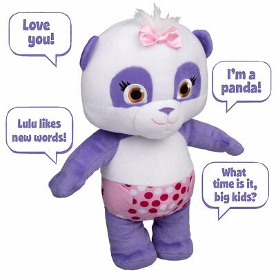 Snap Toys Word Party Talking 12 Inch Baby Lulu Plush - Press
