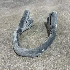 My Daddy’s Arms Therapeutic Travel Pillow Gray Soft Light Weight Made In Canada