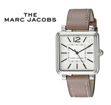 Marc Jacobs Ladies Leather Band Wrist Watch 30mm $150 #173