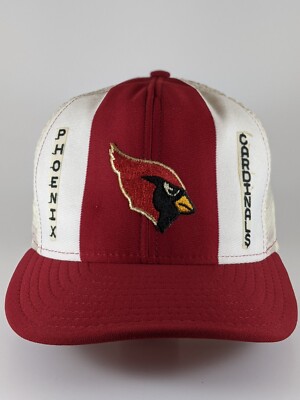 Phoenix Cardinals AJD Lucky Stripes NFL Vintage 80s Trucker Snapback Hat
