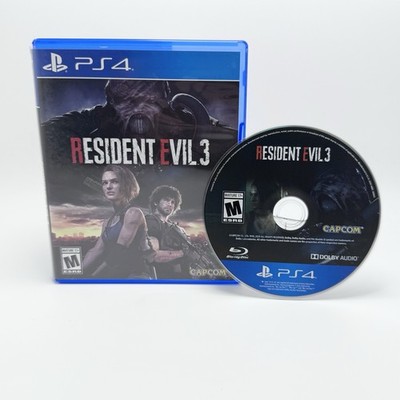 Resident Evil 3 Remake (Sony PlayStation 4, 2020) PS4 Complete Tested