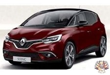 Renault Scenic 1/43 2016 Dark Red Black Diecast Model Car