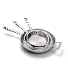 New 360 Cookware 3 Piece Fry Pan Set