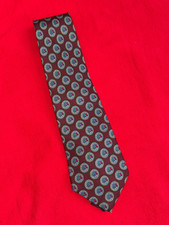Polo Ralph Lauren Tie Vintage Print 100 Silk Made in USA Preppy