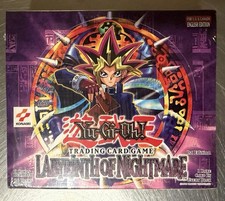 Yugioh Labyrinth of Nightmare 1st Edition 36 Pack Booster Box Factory Sealed