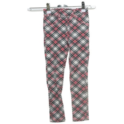 H&M, Pyjamahose, Größe: 116, Rot/Schwarz/Weiß/Grün, Baumwolle/Elasthan #pZv