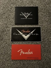 Fender Custom Shop Case Candy Partial Mint Condition 2016