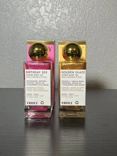 2 Pack! Truly Luxury Body Oil Duo | Golden Glaze + Birthday Sex | Shimmer Oils