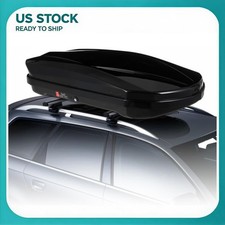 NEW Rooftop Cargo Carrier 55" Waterproof Hard Shell Roof Box 12.4 Cu Ft 350L