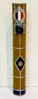 RARE & UNUSUAL TRENCH ART WW2 ERA MILITARY DOCUMENT CASE FRENCH & U.S. INSIGNIA