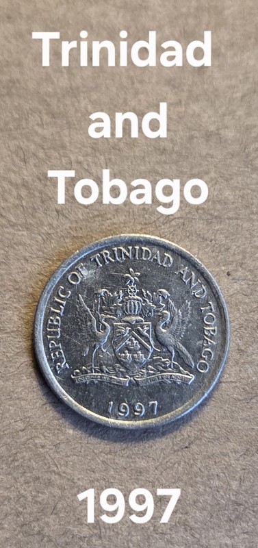Trinidad and Tobago 1997 10 Cent Coin