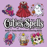 Halloween Malbuch FüR Erwachsene & Teens - SüßE Hexen, Einfache Designs