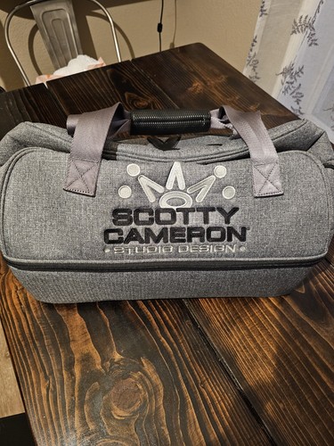 Scotty Cameron Design Studio Titleist 2022 Ambassador Duffle Bag Grey NWOT