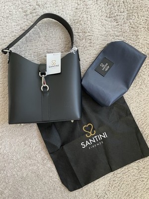 Schultertasche Echtleder SANTINI FIRENZE