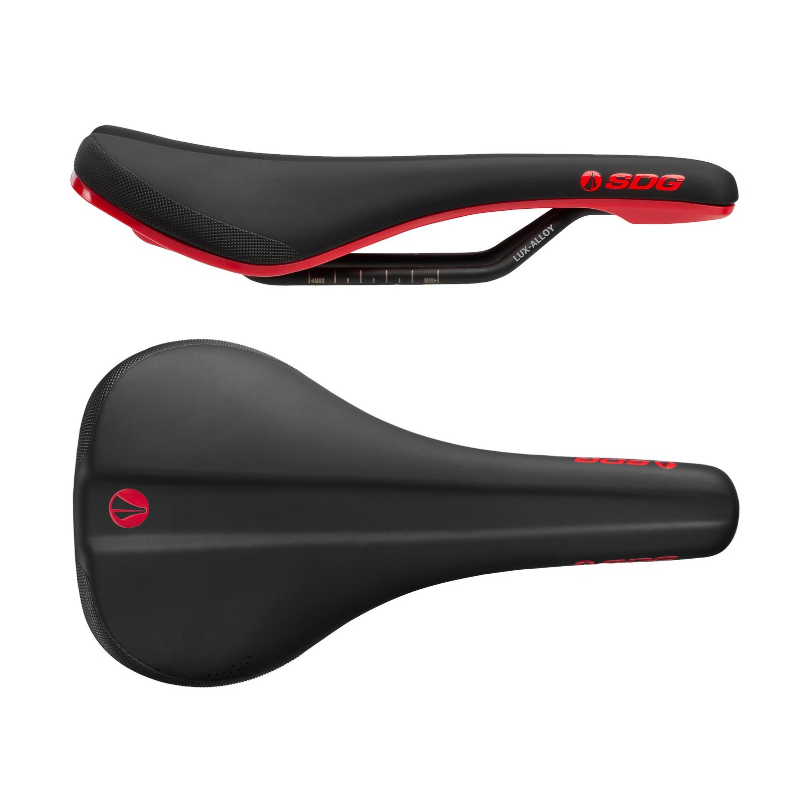 SDG Bel Air V3 Lux-Alloy Saddle Black Red 20790₽