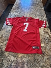 Nike San Francisco 49ers Colin Kaepernick 7 Jersey Youth Boys Size XL Red NFL