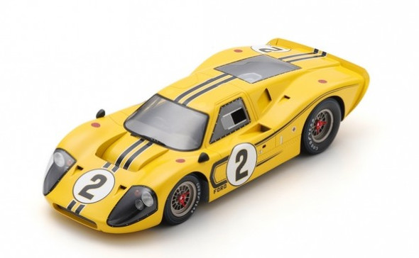 Ford GT40 Mk IV 1/18 Spark Voiture Miniature Collection Mans 1967