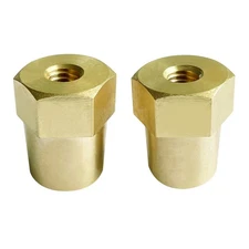 5/16"-18 Thread Female Brass Battery Terminal Post Adapter Battery Terminal C...