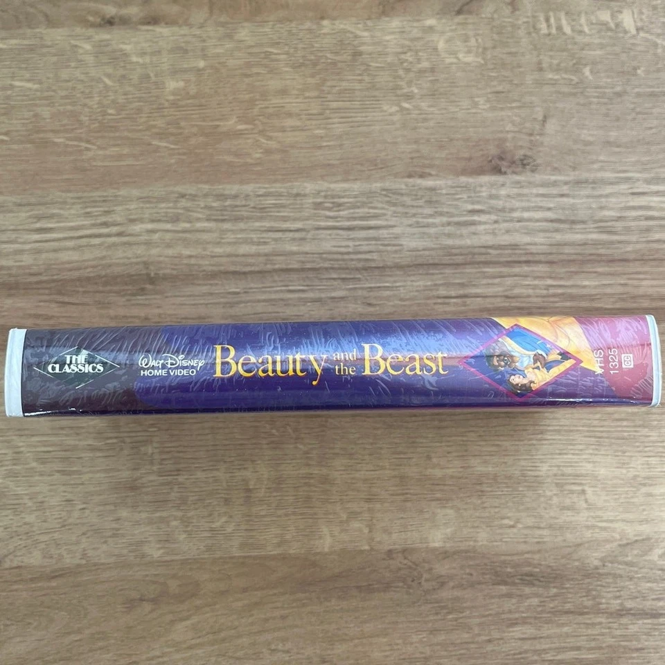 Disney Beauty and the Beast VHS 1992 Black Diamond Classic New Sealed  — 第 2/3 张图片