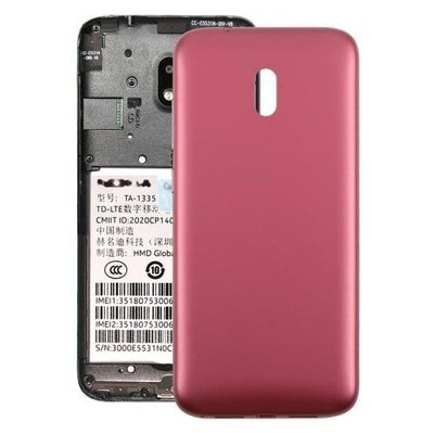 For Nokia C1 Plus Battery Back Cover case red