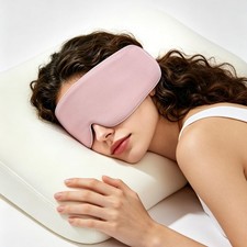 Sleep Mask for Side Sleepers   Ice Silk Cooling  Warm Double-Sided Eye Mask,...