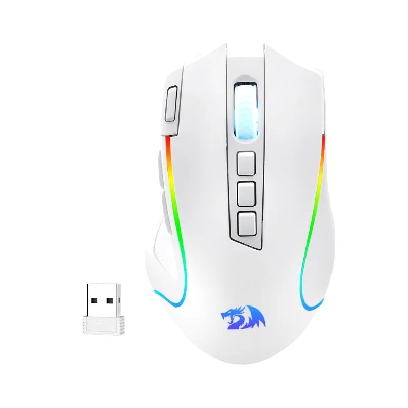 Redragon M612 PRO BT  2.4RGB Gaming Mouse  8000 DPI Wired Wireless Optical Mouse