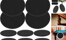 12PCS Pool Table Leveling Pads Kit: 3.34" Round Thick Non-Slip Leg Shims,