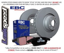 EBC Front & Rear Brake Discs & Pads for Chevrolet Camaro (4th Gen) 3.4 (94 > 95)