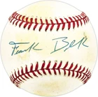Frank Bolick Autographed Signed Official NL Baseball Expos, Angels