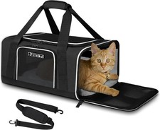 Petskd Pet Carrier 17x12x8.5 JetBlue Allegiant Airline Approved,Pet Travel NEW