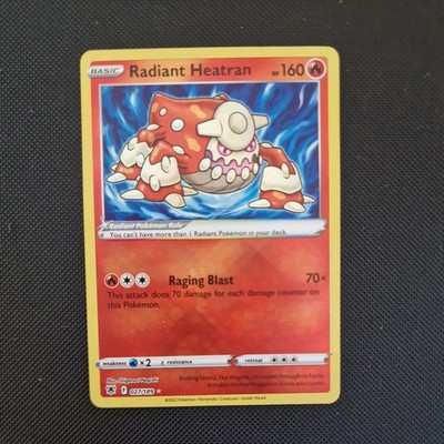 Pokémon TCG, Radiant Heatran 027/189 - Astral Radiance
