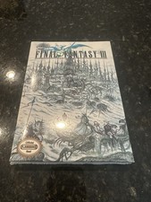 Final Fantasy 3 III , CIB Sealed , NES , Perfect Condition, RARE Flashback Ent.